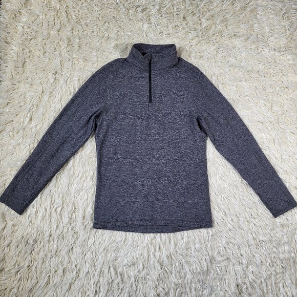 lululemon athletica Other - Lululemon Mens Gray 1/4 Zip Pullover Sweatshirt Size Small